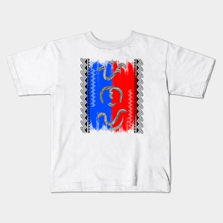 Baybayin word Pinoy (Filipino Men) Kids T-Shirt